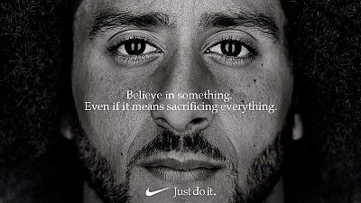 Nike's Kaepernick ad spurs spike in sold out items Nike's Kaepernick ad spurs spike in sold out items