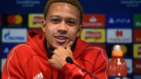 Ligue des champions: Manchester City sans Mendy, Lyon avec Depay en pointe Ligue des champions: Manchester City sans Mendy, Lyon avec Depay en pointe