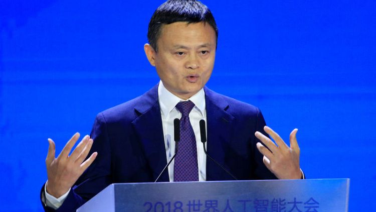 Alibaba's Jack Ma says can't meet promise to create 1 million U.S. jobs - Xinhua