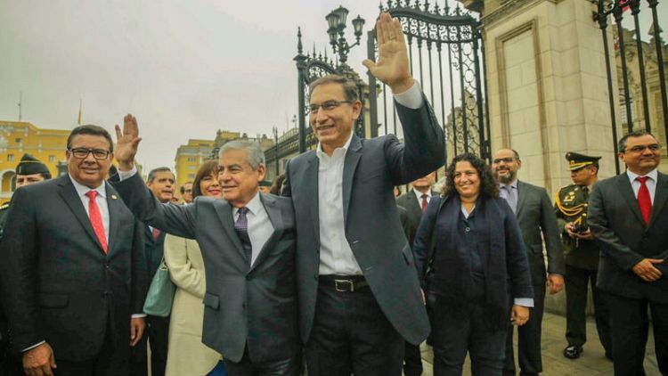 Peru's Congress renews confidence in Vizcarra's cabinet