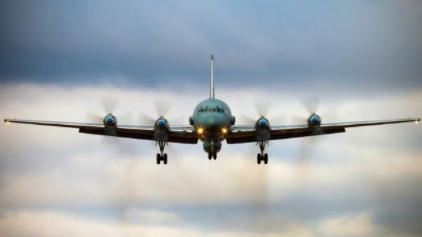 Photo non datée d'un avion IL-20 de l'armée russe Photo non datée d'un avion IL-20 de l'armée russe