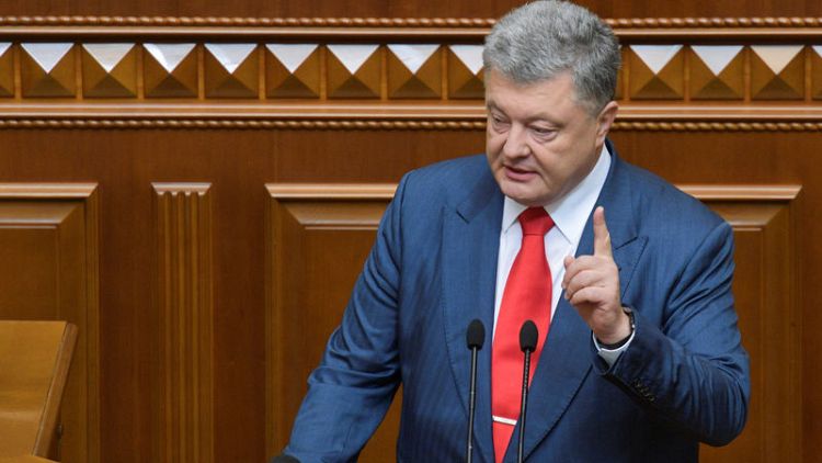 Ukraine president sees risk of Russia sanctions softening