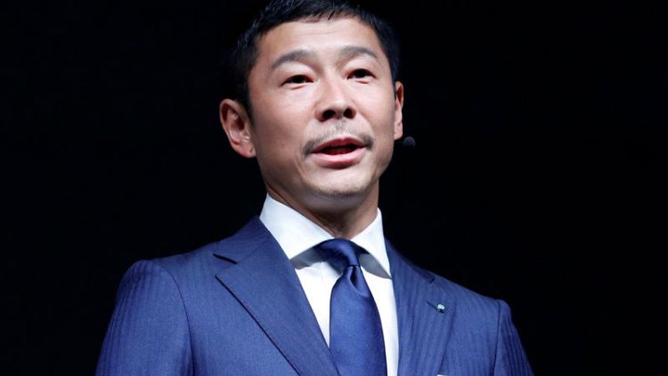 Japan clothing magnate Maezawa chases spot in business firmament