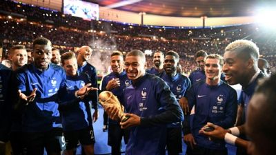 Classement Fifa: la France et la Belgique se partagent la tête