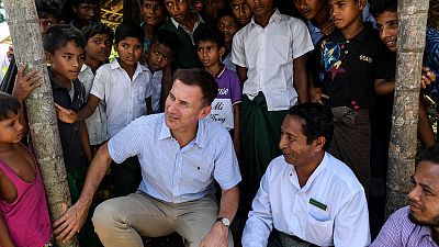 Hunt says pressed Suu Kyi on 'justice and accountability' for Rohingya Hunt says pressed Suu Kyi on 'justice and accountability' for Rohingya