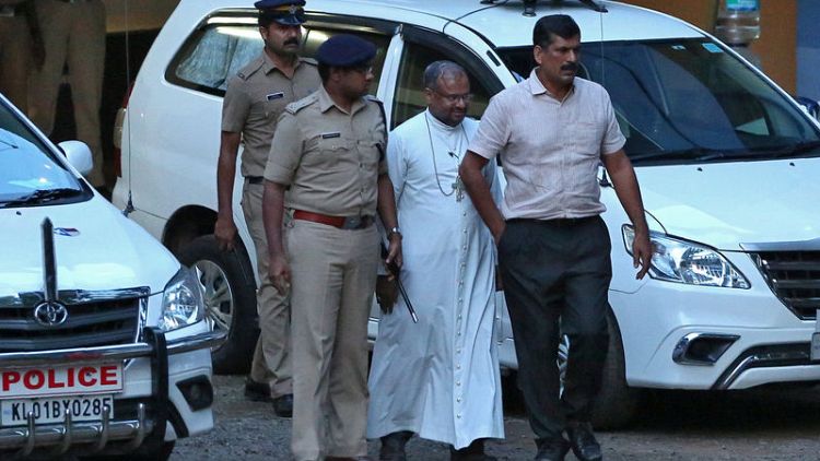 Vatican temporarily suspends Indian bishop accused of raping nun