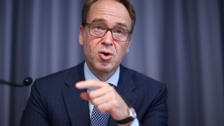 Countering Draghi, ECB's Weidmann says too soon for financial risk-sharing