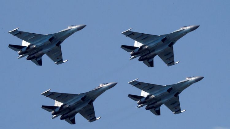 U.S. sanctions China for buying Russian fighter jets, missiles