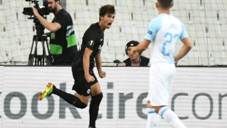 Ligue Europa: Marseille battu 2-1 par Francfort dans son Vélodrome vide