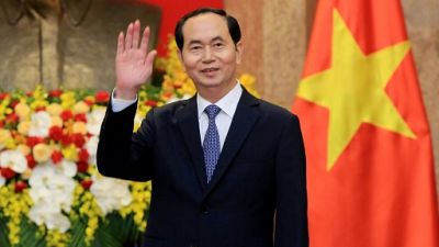 Le président vietnamien Tran Dai Quang, le 23 mars 2018 à Hanoï