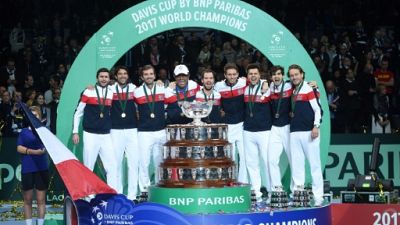 Coupe Davis: la finale France-Croatie à Lille, comme en 2017