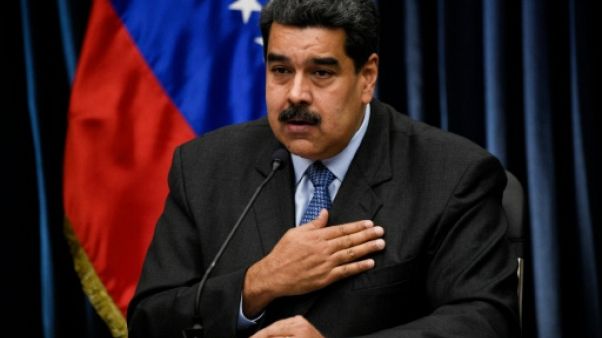 Le président du Venezuela Nicolas Maduro, le 18 septembre 2018 à Caracas Le président du Venezuela Nicolas Maduro, le 18 septembre 2018 à Caracas