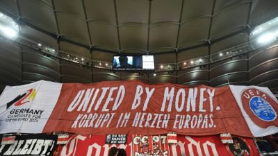 Euro-2024: des ultras de Stuttgart protestent contre la candidature allemande