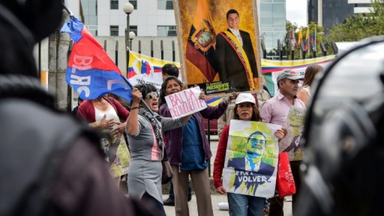 Équateur: reprise de l'audience sur l'ex-président Correa