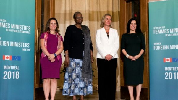Canada: première réunion de femmes ministres des Affaires étrangères Canada: première réunion de femmes ministres des Affaires étrangères