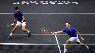 Laver Cup: Federer/Djokovic perdent, l'Europe mène toujours