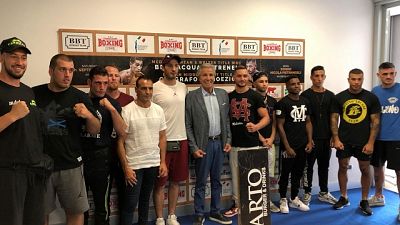 La grande boxe al Foro Italico a Roma