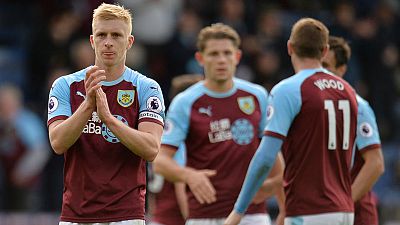 Burnley get first league win by thrashing Bournemouth