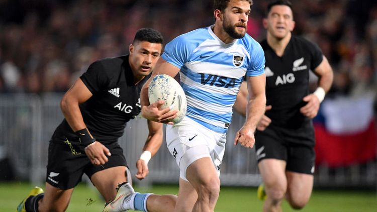 Rugby - Injured Moyano out of Pumas squad for All Blacks clash