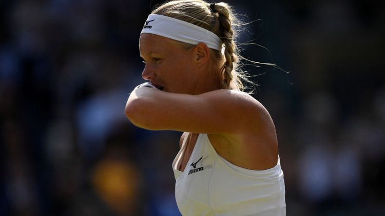 Tennis - Bertens edges out Tomljanovic to claim victory in Korea