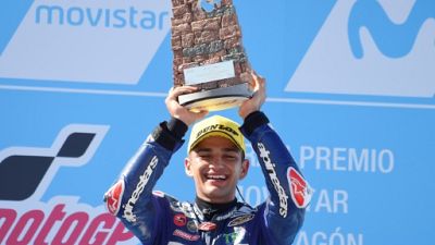 Moto3: Jorge Martin vainqueur en solitaire du GP d'Aragon