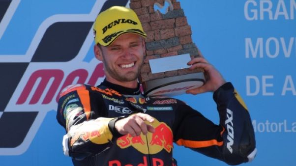 Moto2: deuxième succès pour Brad Binder au GP d'Aragon Moto2: deuxième succès pour Brad Binder au GP d'Aragon