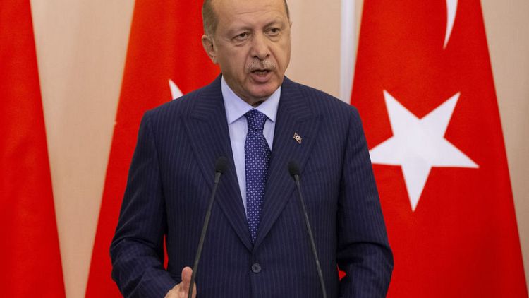 Turkey's Erdogan seeks better economic, political ties with Germany