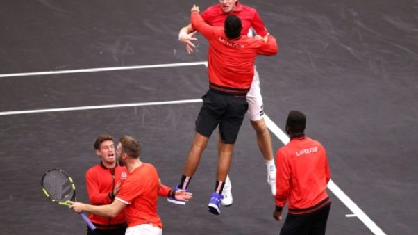 Laver Cup: le Reste du monde passe en tête Laver Cup: le Reste du monde passe en tête