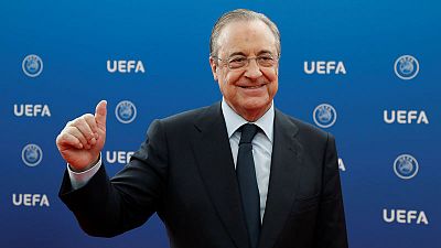 Real president Perez rejects plan to play La Liga games in U.S Real president Perez rejects plan to play La Liga games in U.S