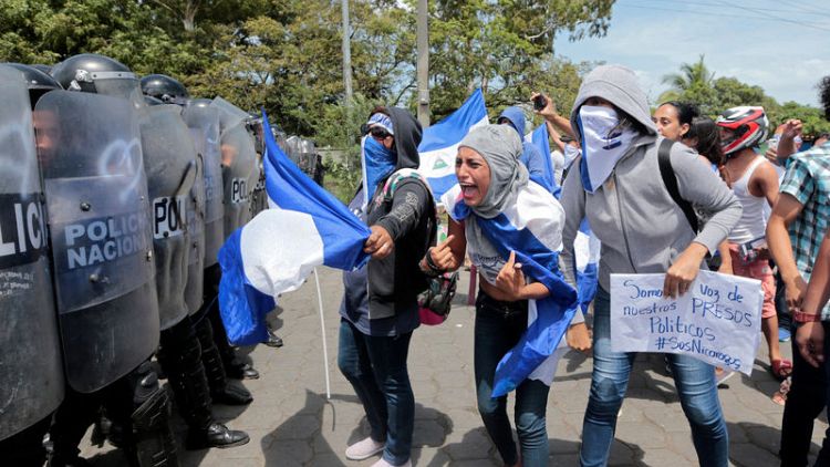 At least one killed as protests rock Nicaragua; Ortega defiant