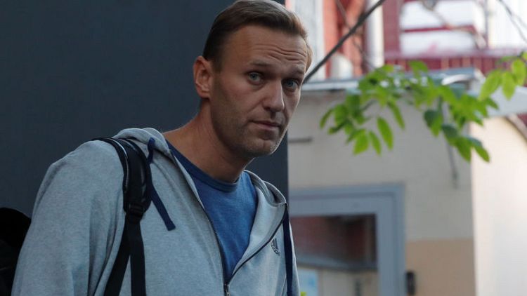 Russian opposition leader Navalny detained upon jail release - associate