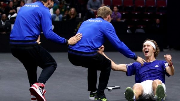 Laver Cup: Zverev donne la victoire à l'Europe Laver Cup: Zverev donne la victoire à l'Europe