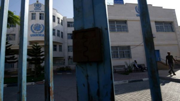 Gaza: grève des employés de l'agence de l'ONU pour les réfugiés palestiniens Gaza: grève des employés de l'agence de l'ONU pour les réfugiés palestiniens