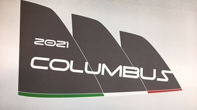 Vela, svelato logo Columbus 2021