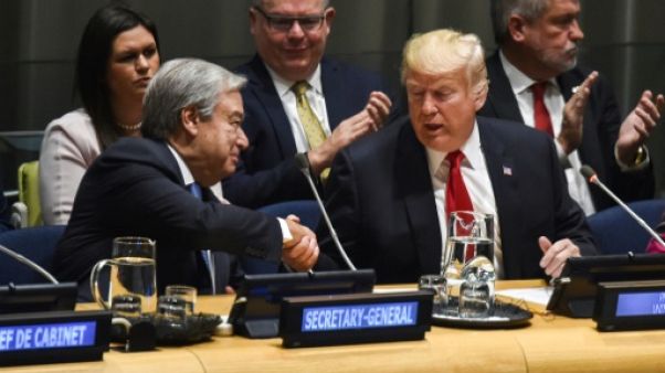 De retour à l'ONU, Trump évoque sa prochaine rencontre avec Kim De retour à l'ONU, Trump évoque sa prochaine rencontre avec Kim