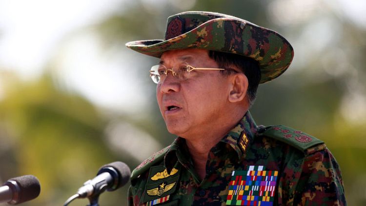 قائد جيش ميانمار يندد بالتدخل الأجنبي والأمم المتحدة تبحث أزمة الروهينجا