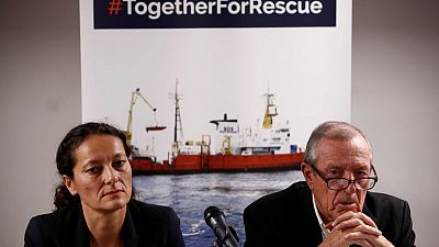 Aquarius migrant ship calls on Europe for help, sails to Marseille Aquarius migrant ship calls on Europe for help, sails to Marseille