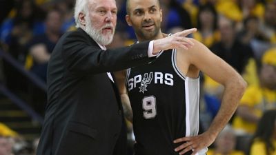 NBA: Popovich un peu mélancolique après les départs de Ginobili et Parker