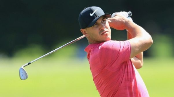 L'Américain Brooks Koepka à Atlanta le 21 septembre 2018 L'Américain Brooks Koepka à Atlanta le 21 septembre 2018