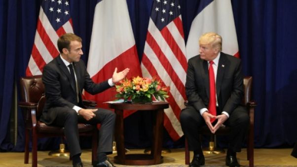 Macron et Trump cherchent à atténuer leurs divergences (Elysée) Macron et Trump cherchent à atténuer leurs divergences (Elysée)