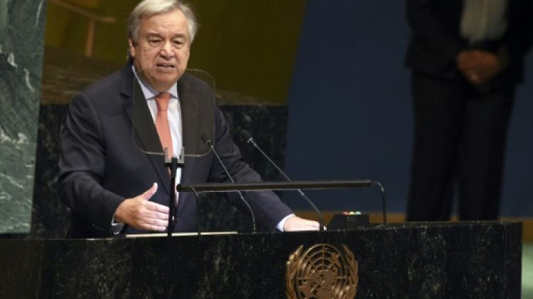 Guterres déplore "un monde de plus en plus chaotique" en ouvrant l'AG de l'ONU