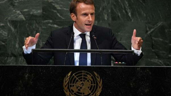 Macron conditionne tout accord commercial au respect de l'accord de Paris Macron conditionne tout accord commercial au respect de l'accord de Paris