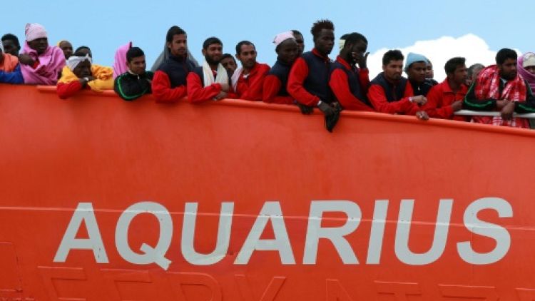 Aquarius: la France accueillera 18 migrants, l'Espagne et l'Allemagne 15, le Portugal 10