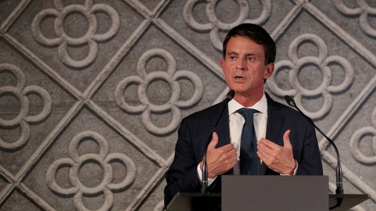 Former French PM Valls to run for Barcelona mayor