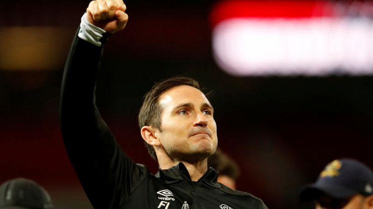 Proud Lampard revels in win over mentor Mourinho