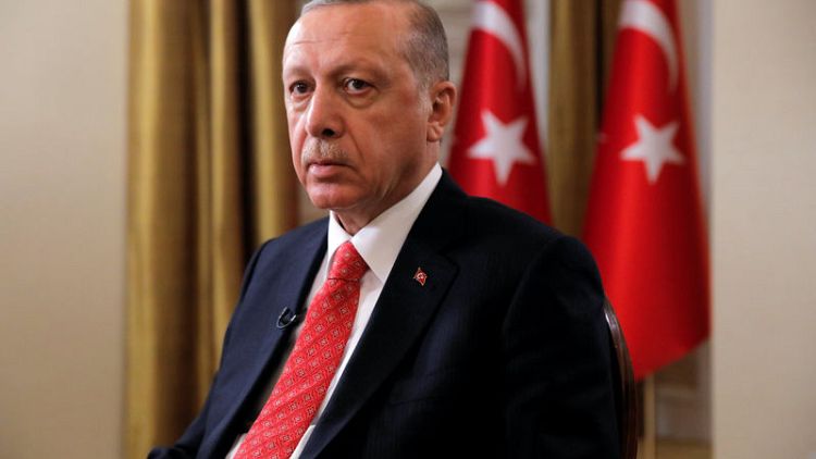 Exclusive - Turkey's Erdogan says court will decide fate of detained U.S. pastor