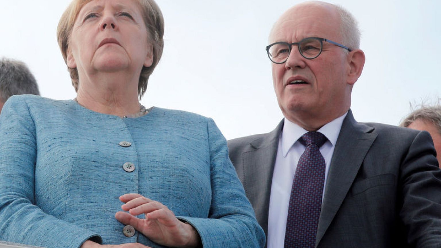 German conservatives' new floor leader downplays blow to Merkel