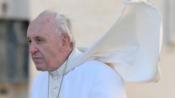 Le pape François arrivant sur la place Saint-Pierre, le 26 septembre 2018 Le pape François arrivant sur la place Saint-Pierre, le 26 septembre 2018