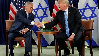 Trump says he wants two-state solution for Mideast conflict Trump says he wants two-state solution for Mideast conflict