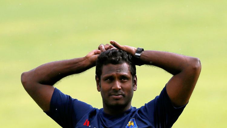 Mathews dropped from Sri Lanka's one-day squad to face England